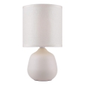 Brilliant - Lampada da tavolo AUREA 1xE14/20W/230V bianca