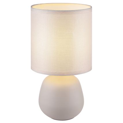 Brilliant - Lampada da tavolo AUREA 1xE14/20W/230V bianca