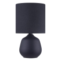 Brilliant - Lampada da tavolo AUREA 1xE14/20W/230V nera