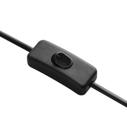 Brilliant - Lampada da tavolo AUREA 1xE14/20W/230V nera