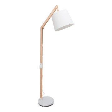 Brilliant - Lampada da tavolo CARLYN 1xE27/60W/230V beige/bianco