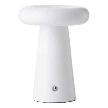 Brilliant - Lampada da tavolo da esterno dimmerabile a LED con touch MUFFIN LED/3W/5V USB 2600 mAh IP44 bianco