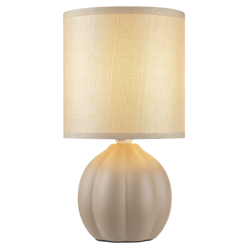 Brilliant - Lampada da tavolo DUNE 1xE14/20W/230V beige