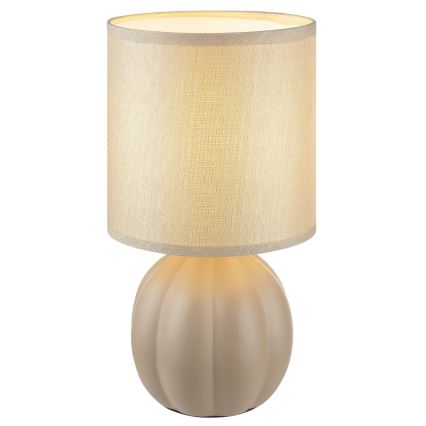 Brilliant - Lampada da tavolo DUNE 1xE14/20W/230V beige