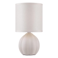 Brilliant - Lampada da tavolo DUNE 1xE14/20W/230V bianca