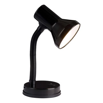 Brilliant - Lampada da tavolo flessibile JUNIOR 1xE27/28W/230V nera