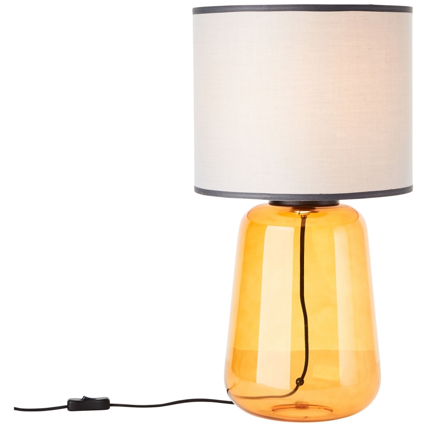 Brilliant - Lampada da tavolo HYDRA 1xE27/60W/230V giallo