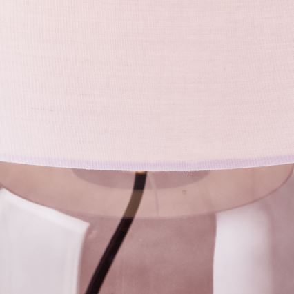 Brilliant - Lampada da tavolo HYDRA 1xE27/60W/230V rosa