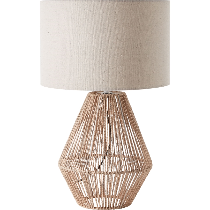 Brilliant - Lampada da tavolo LARAINE 1xE27/42W/230V beige