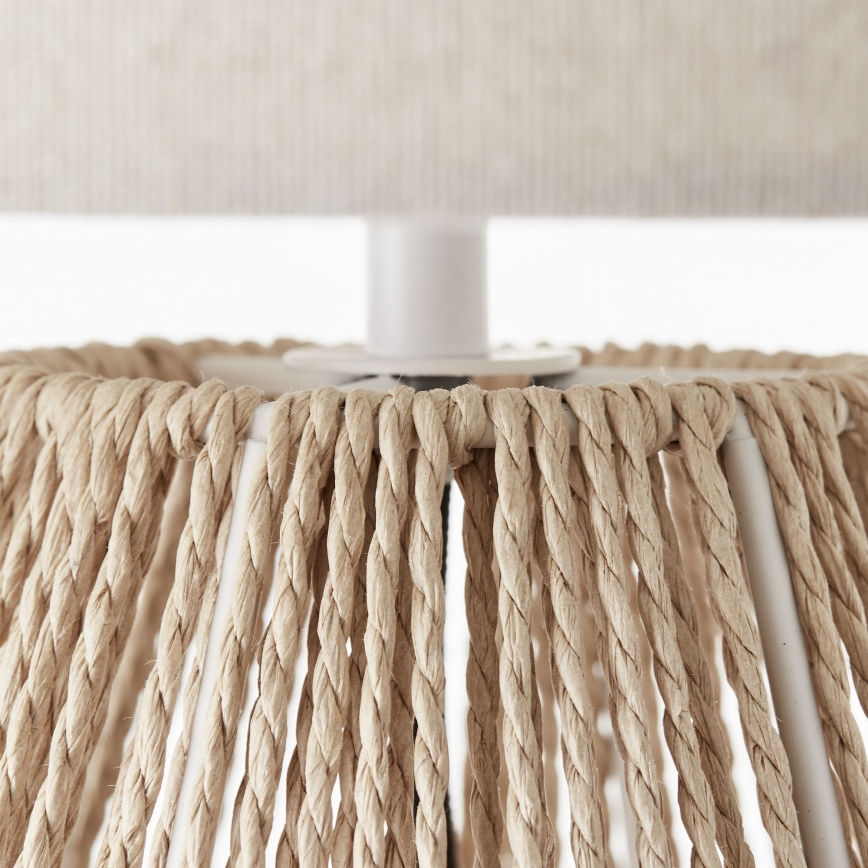 Brilliant - Lampada da tavolo LARAINE 1xE27/42W/230V beige