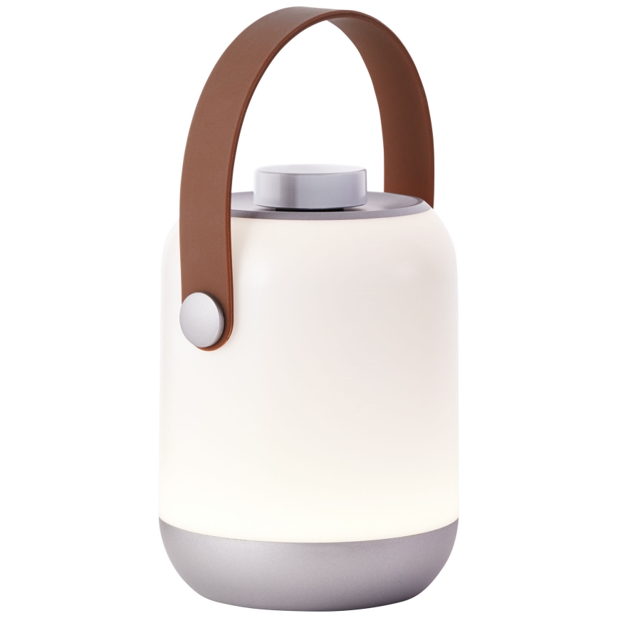 Brilliant - Lampada da tavolo LED da esterno dimmerabile GEMMA LED/1,9W/5V IP44 bianco