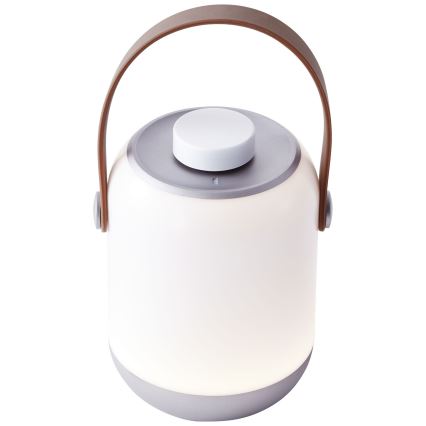 Brilliant - Lampada da tavolo LED da esterno dimmerabile GEMMA LED/1,9W/5V IP44 bianco