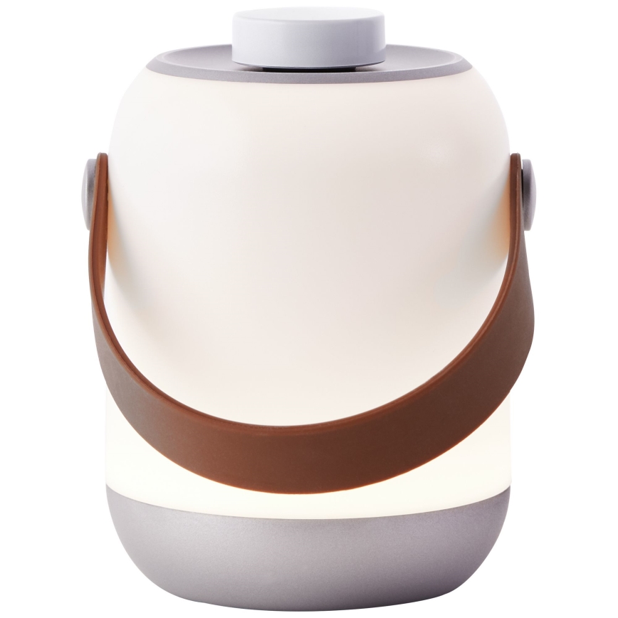 Brilliant - Lampada da tavolo LED da esterno dimmerabile GEMMA LED/1,9W/5V IP44 bianco