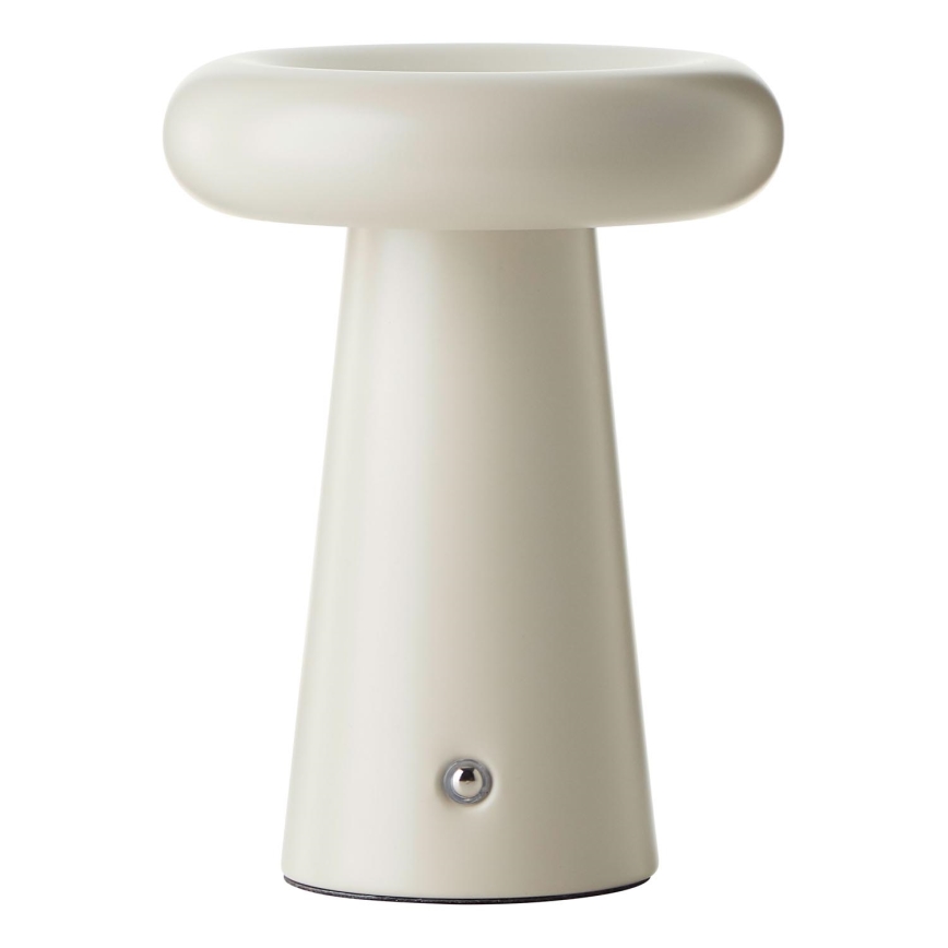 Brilliant - Lampada da tavolo LED dimmerabile con funzione Touch MUFFIN LED/3W/5V USB 2600 mAh IP44 krém