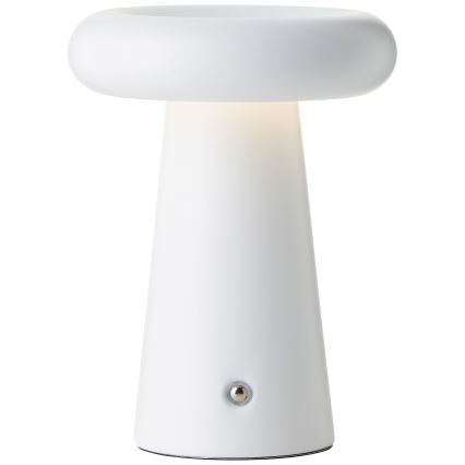 Brillante - Lampada da tavolo da esterno a LED Dimmerabile MUFFIN LED/3W/5V USB 2600 mAh IP44 bianco