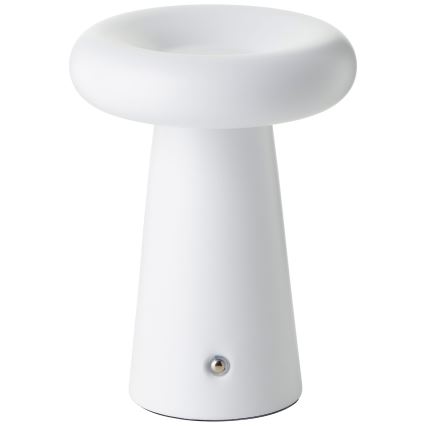 Brillante - Lampada da tavolo da esterno a LED Dimmerabile MUFFIN LED/3W/5V USB 2600 mAh IP44 bianco