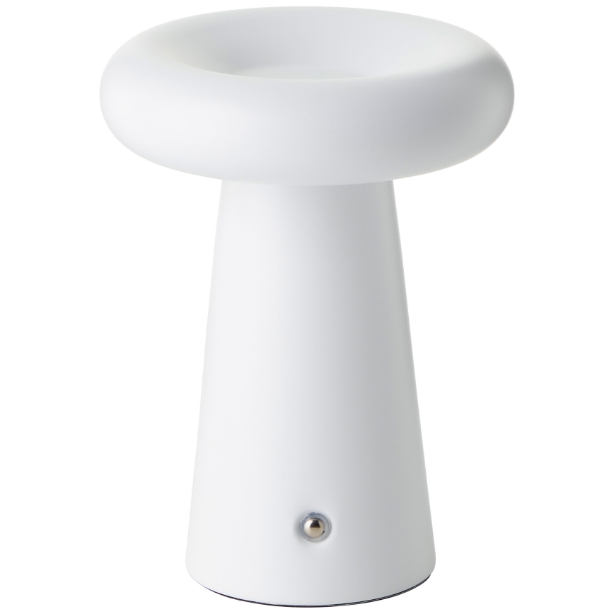 Brillante - Lampada da tavolo da esterno a LED Dimmerabile MUFFIN LED/3W/5V USB 2600 mAh IP44 bianco