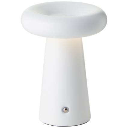 Brillante - Lampada da tavolo da esterno a LED Dimmerabile MUFFIN LED/3W/5V USB 2600 mAh IP44 bianco