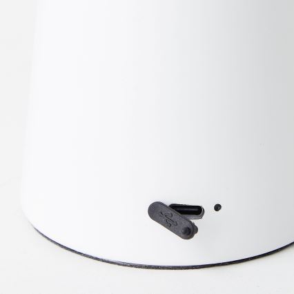 Brillante - Lampada da tavolo da esterno a LED Dimmerabile MUFFIN LED/3W/5V USB 2600 mAh IP44 bianco