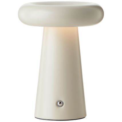 Brilliant - Lampada da tavolo LED dimmerabile con funzione Touch MUFFIN LED/3W/5V USB 2600 mAh IP44 krém