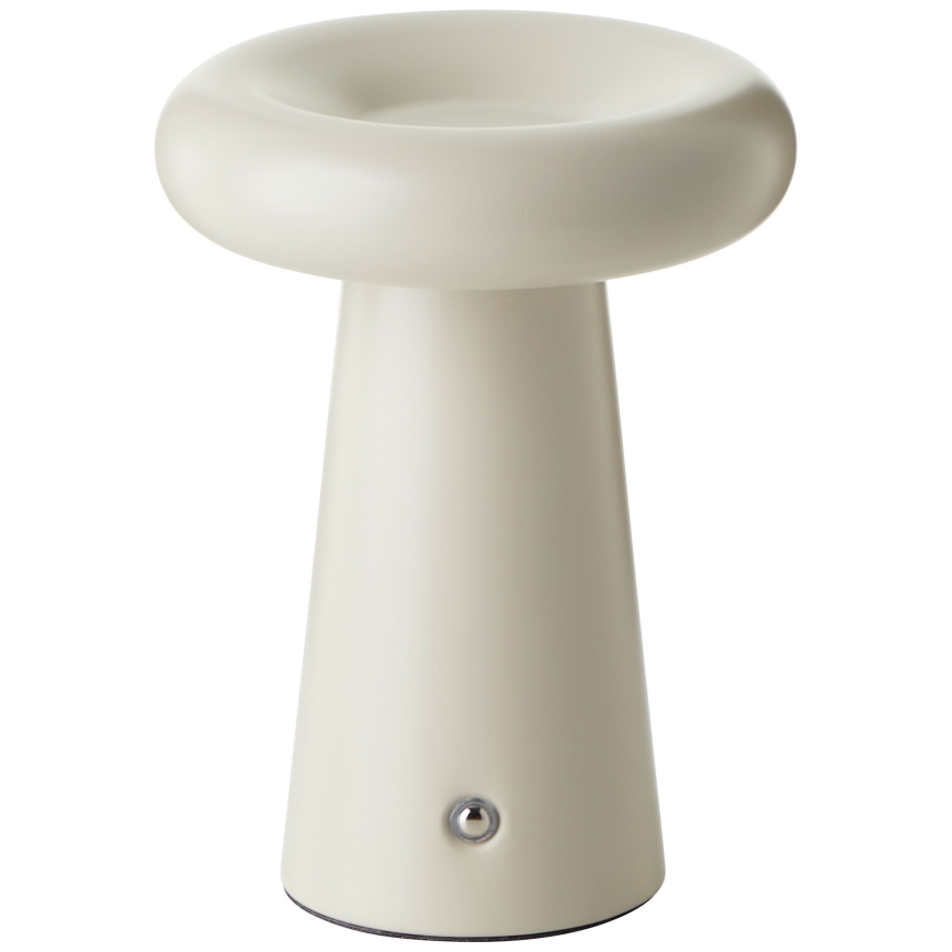 Brilliant - Lampada da tavolo LED dimmerabile con funzione Touch MUFFIN LED/3W/5V USB 2600 mAh IP44 krém