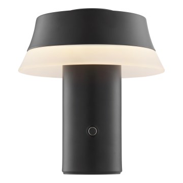 Brilliant - Lampada da tavolo LED dimmerabile ricaricabile a sfioramento KINICH LED/2,5W/5V 2700K 2600 mAh nera