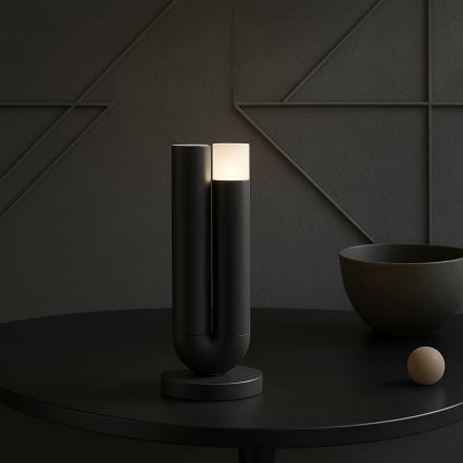 Brilliant - LED Lampada da tavolo per esterni ricaricabile dimmerabile a sfioramento SAYU LED/2,5W/5V 2700K 2600 mAh IP44 nero