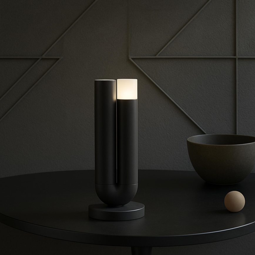 Brilliant - LED Lampada da tavolo per esterni ricaricabile dimmerabile a sfioramento SAYU LED/2,5W/5V 2700K 2600 mAh IP44 nero