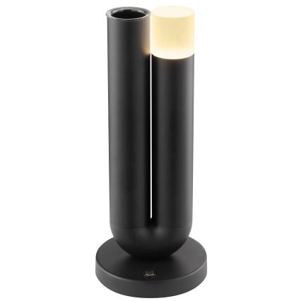 Brilliant - LED Lampada da tavolo per esterni ricaricabile dimmerabile a sfioramento SAYU LED/2,5W/5V 2700K 2600 mAh IP44 nero