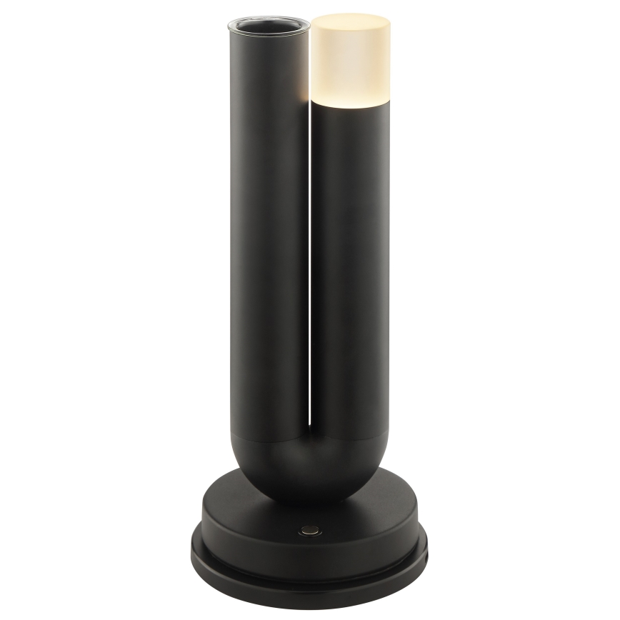 Brilliant - LED Lampada da tavolo per esterni ricaricabile dimmerabile a sfioramento SAYU LED/2,5W/5V 2700K 2600 mAh IP44 nero