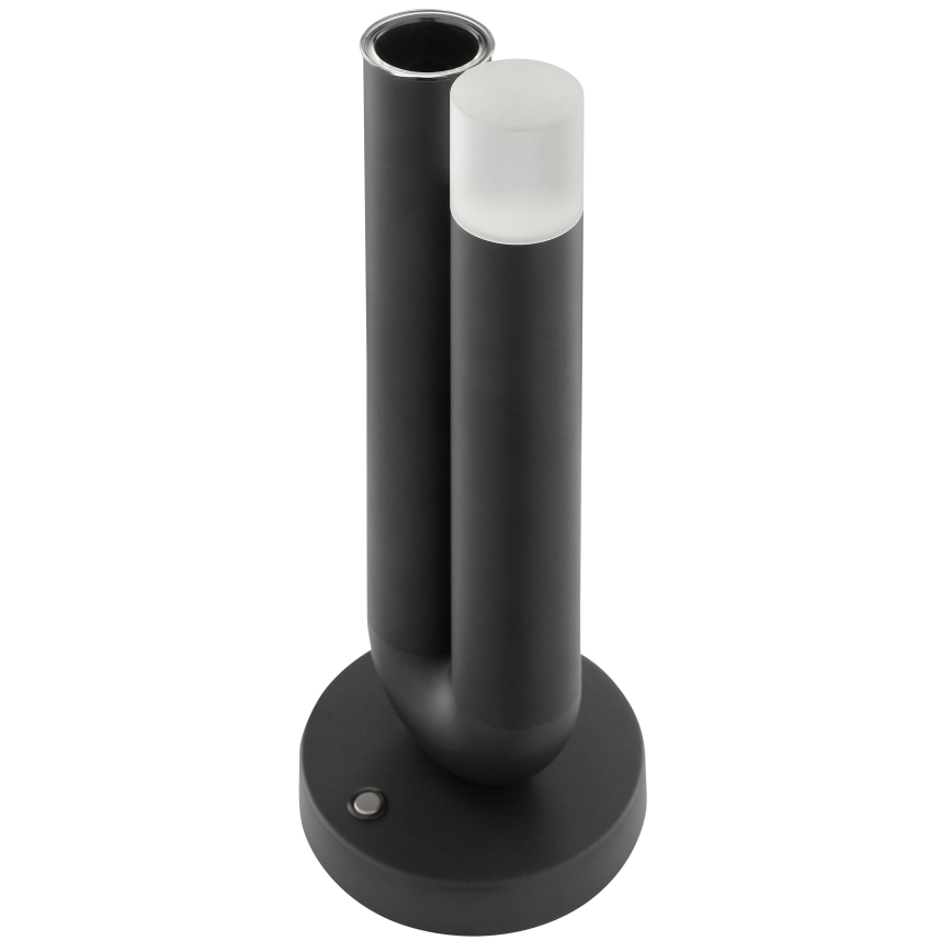 Brilliant - LED Lampada da tavolo per esterni ricaricabile dimmerabile a sfioramento SAYU LED/2,5W/5V 2700K 2600 mAh IP44 nero