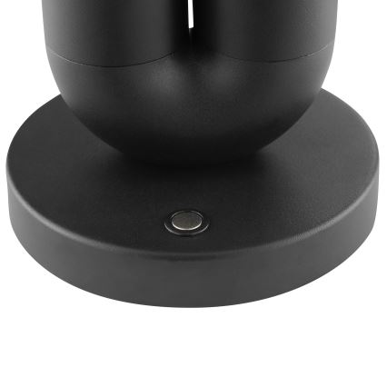 Brilliant - LED Lampada da tavolo per esterni ricaricabile dimmerabile a sfioramento SAYU LED/2,5W/5V 2700K 2600 mAh IP44 nero