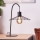 Brilliant - Lampada da tavolo LEIKA 1xE27/52W/230V nero