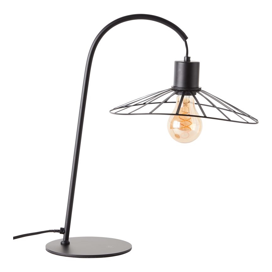 Brilliant - Lampada da tavolo LEIKA 1xE27/52W/230V nero