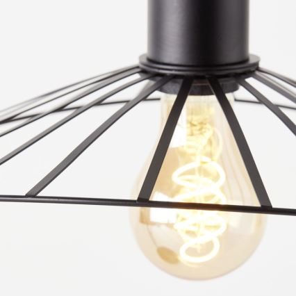 Brilliant - Lampada da tavolo LEIKA 1xE27/52W/230V nero