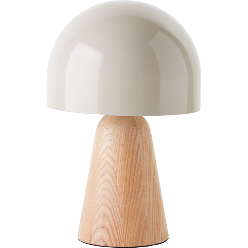 Brilliant - Lampada da tavolo NALAM 1xE14/40W/230V beige/cenere - FSC certificato