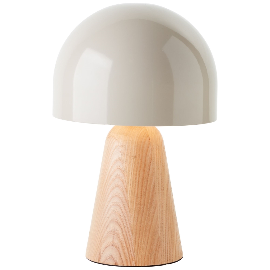 Brilliant - Lampada da tavolo NALAM 1xE14/40W/230V beige/cenere - FSC certificato
