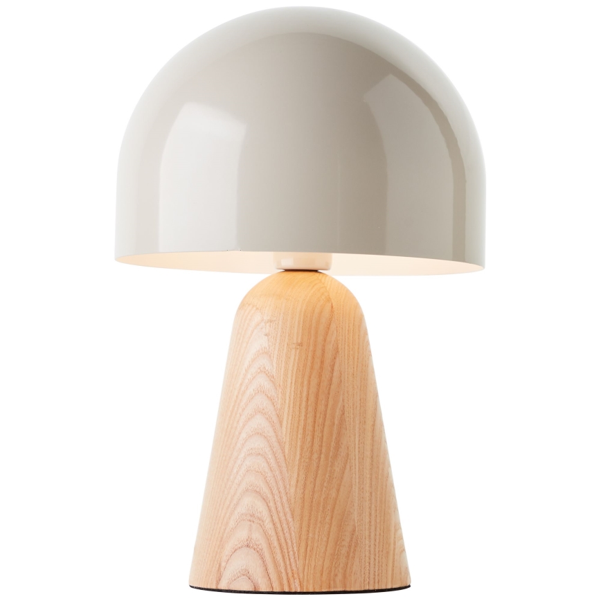Brilliant - Lampada da tavolo NALAM 1xE14/40W/230V beige/cenere - FSC certificato