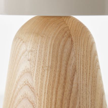 Brilliant - Lampada da tavolo NALAM 1xE14/40W/230V beige/cenere - FSC certificato