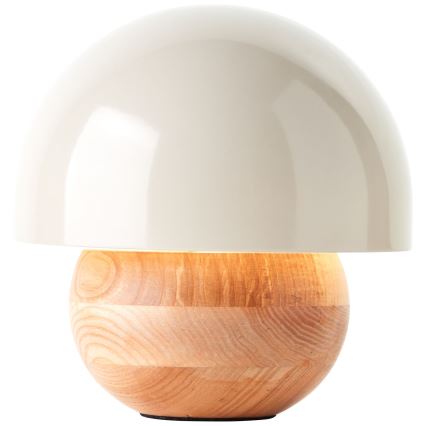 Brilliant - Lampada da tavolo NALAM 1xE14/40W/230V grigio/cenere - FSC certificato