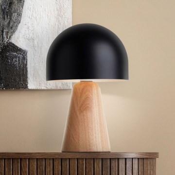 Brilliant - Lampada da tavolo NALAM 1xE14/40W/230V nero/cenere - FSC certificato