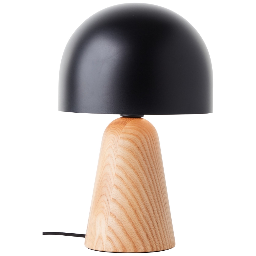 Brilliant - Lampada da tavolo NALAM 1xE14/40W/230V nero/cenere - FSC certificato
