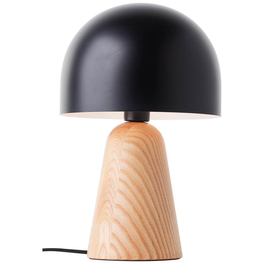 Brilliant - Lampada da tavolo NALAM 1xE14/40W/230V nero/cenere - FSC certificato
