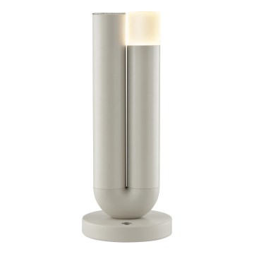 Brilliant - Lampada da tavolo per esterni ricaricabile a LED dimmerabile a sfioramento SAYU LED/2,5W/5V 2700K 2600 mAh IP44 grigio