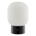Brilliant - Lampada da tavolo per esterni ricaricabile a sfioramento dimmerabile LED RGBW SARASTRO LED/3W/5V 2700K 1800 mAh IP44 bianco