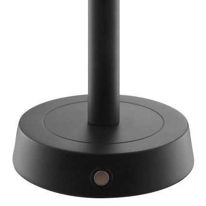 Brilliant - LED dimmerabile ricaricabile a sfioramento lampada da tavolo per esterni RAZOR LED/2,5W/5V 2700K 2600 mAh IP44 nero