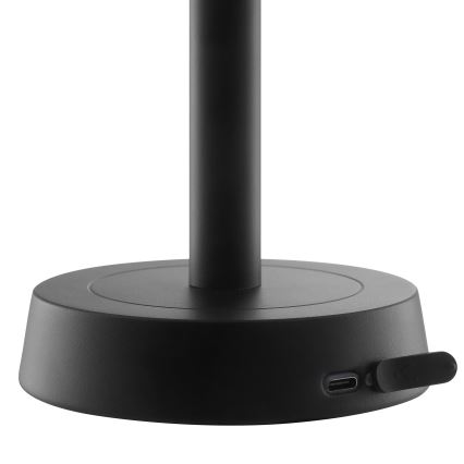 Brilliant - LED dimmerabile ricaricabile a sfioramento lampada da tavolo per esterni RAZOR LED/2,5W/5V 2700K 2600 mAh IP44 nero