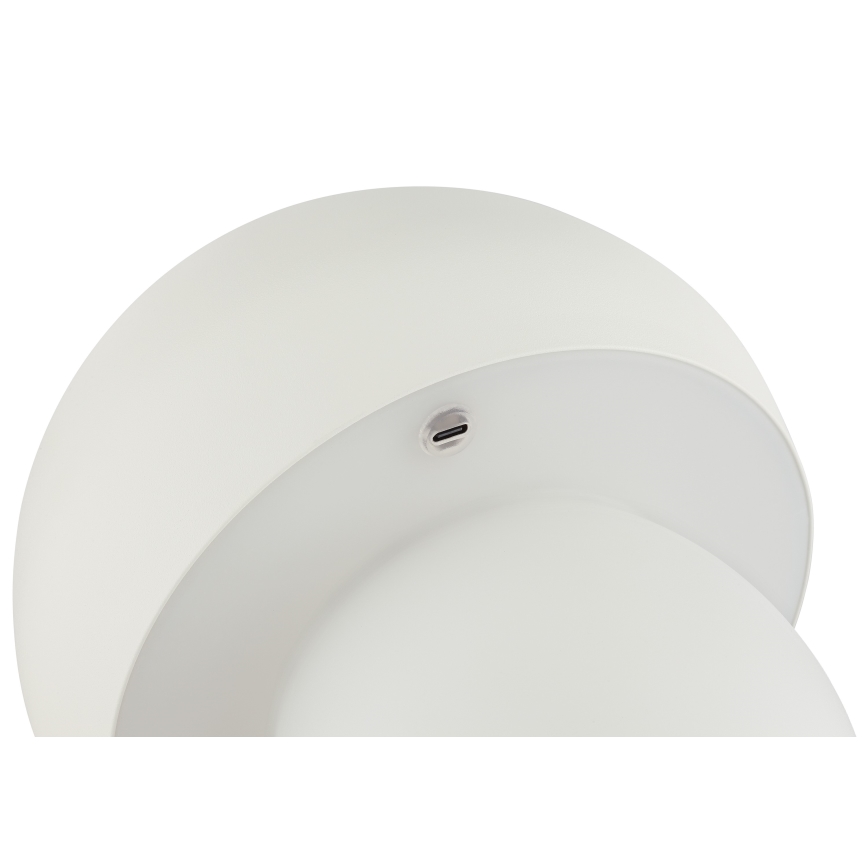 Brilliant - Lampada da tavolo LED dimmerabile ricaricabile a sfioramento DUPIS LED/2W/5V 2700K 1800 mAh bianca