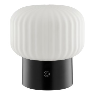Brilliant - Lampada da tavolo ricaricabile per esterni a sfioramento dimmerabile LED RGBW SARASTRO LED/3W/5V 2700K 1800 mAh IP44 bianca