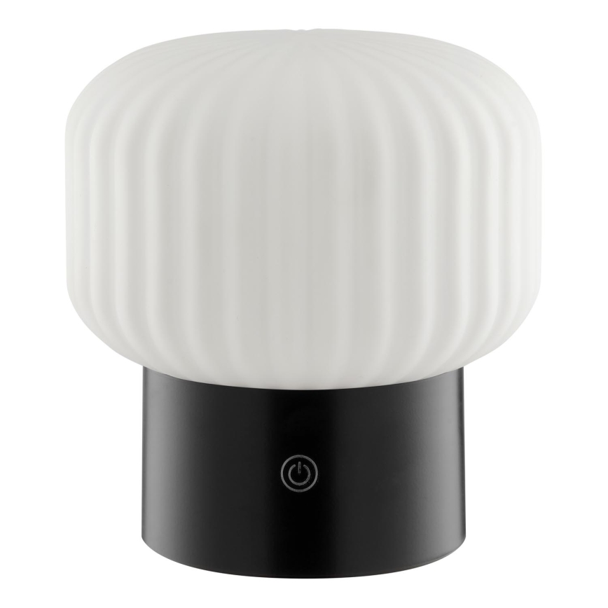Brilliant - Lampada da tavolo ricaricabile per esterni a sfioramento dimmerabile LED RGBW SARASTRO LED/3W/5V 2700K 1800 mAh IP44 bianca
